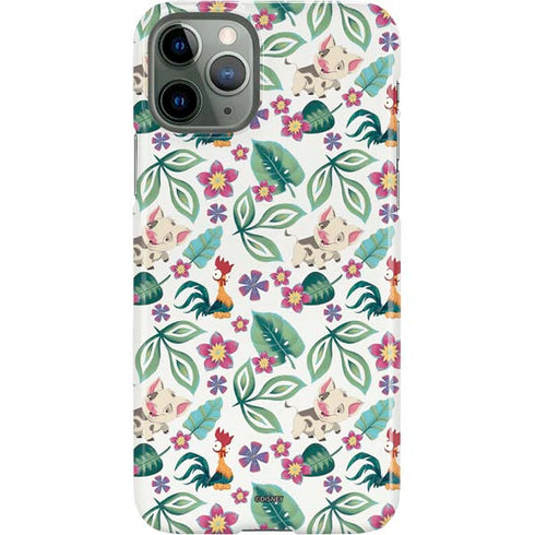 Disney Princess Moana Pua and Heihei Pattern iPhone 11 Pro Lite Case