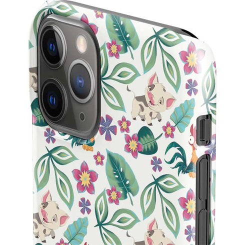 Disney Princess Moana Pua and Heihei Pattern iPhone 11 Pro Lite Case