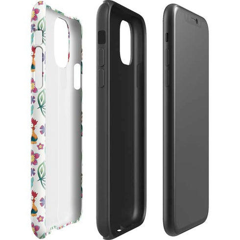 Disney Princess Moana Pua and Heihei Pattern iPhone 11 Pro Max Impact Case