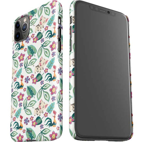 Disney Princess Moana Pua and Heihei Pattern iPhone 11 Pro Max Lite Case