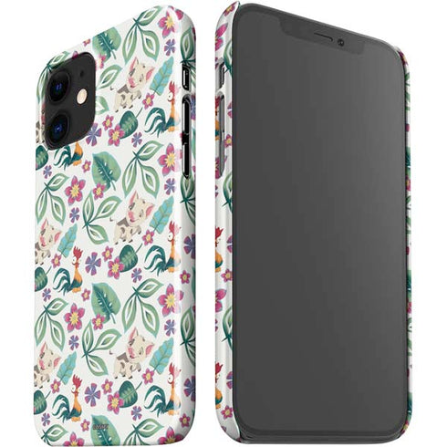 Disney Princess Moana Pua and Heihei Pattern iPhone 12 Mini Lite Case