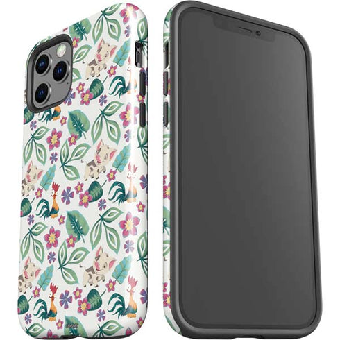 Disney Princess Moana Pua and Heihei Pattern iPhone 12 Pro Impact Case