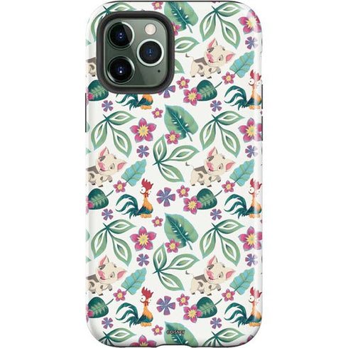Disney Princess Moana Pua and Heihei Pattern iPhone 12 Pro Max Impact Case