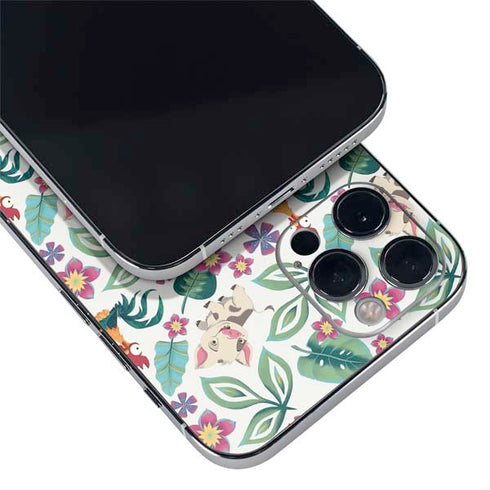 Disney Princess Moana Pua and Heihei Pattern iPhone 12 Pro Max Skin
