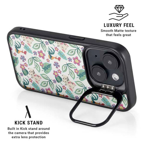 Disney Princess Moana Pua and Heihei Pattern iPhone 13 Kickstand Case