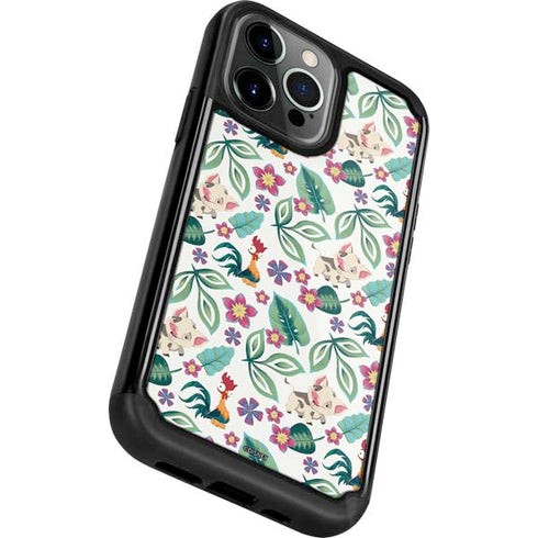 Disney Princess Moana Pua and Heihei Pattern iPhone 13 Pro Cargo Case