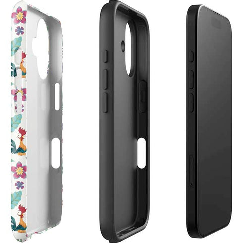 Disney Princess Moana Pua and Heihei Pattern iPhone 16 Plus Impact Case