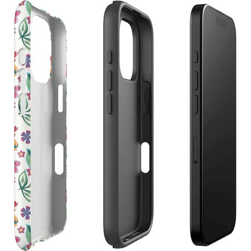 Disney Princess Moana Pua and Heihei Pattern iPhone 16 Pro Impact Case