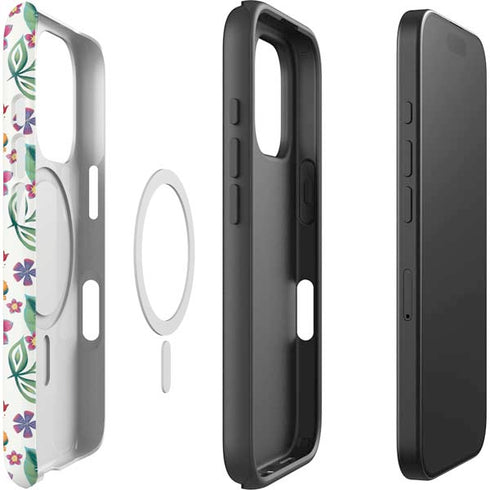 Disney Princess Moana Pua and Heihei Pattern iPhone 16 Pro Magsafe Impact Case