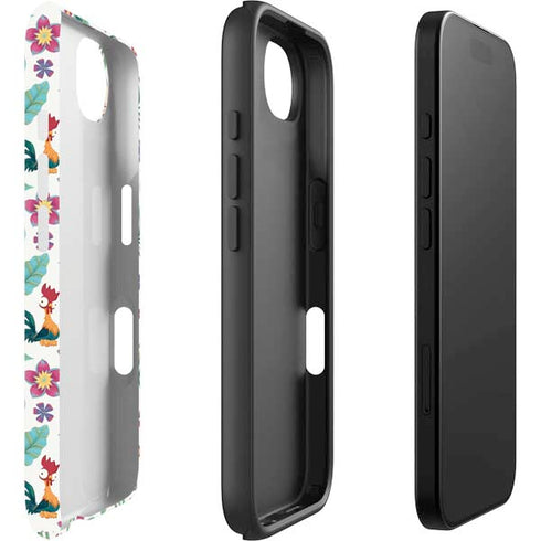 Disney Princess Moana Pua and Heihei Pattern iPhone 16e Impact Case
