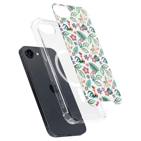 Disney Princess Moana Pua and Heihei Pattern iPhone 16e MagSafe Case