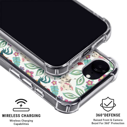 Disney Princess Moana Pua and Heihei Pattern iPhone 16e MagSafe Case