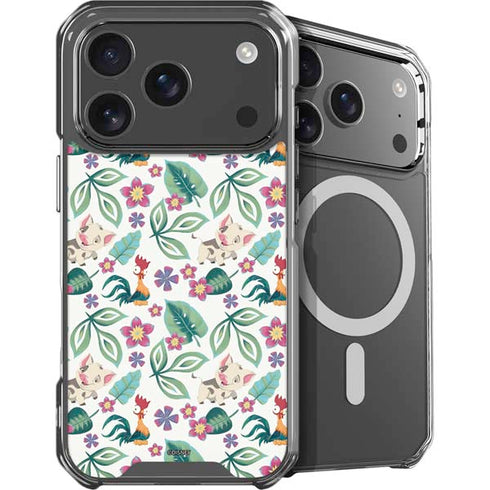 Disney Princess Moana Pua and Heihei Pattern iPhone 18 Pro Max MagSafe Case
