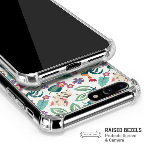 Disney Princess Moana Pua and Heihei Pattern iPhone 7/8 Plus Clear Case