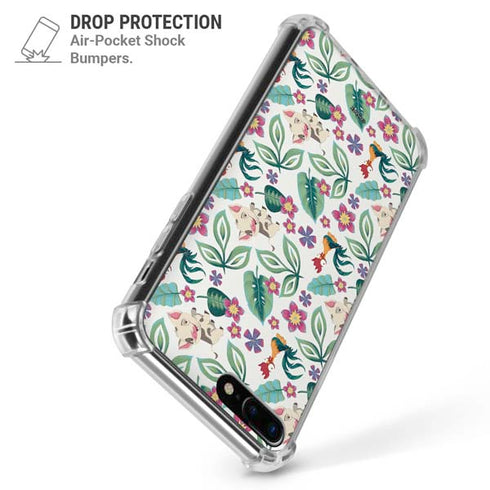 Disney Princess Moana Pua and Heihei Pattern iPhone 7/8 Plus Clear Case