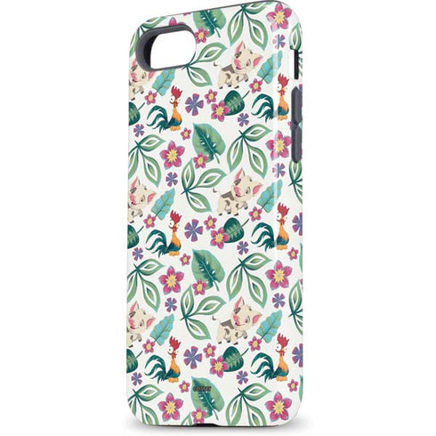 Disney Princess Moana Pua and Heihei Pattern iPhone 7 Pro Case