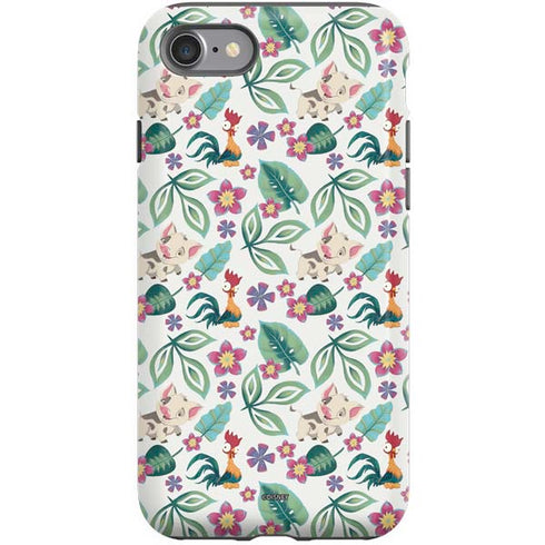 Disney Princess Moana Pua and Heihei Pattern iPhone SE (2nd & 3rd Gen) Pro Case