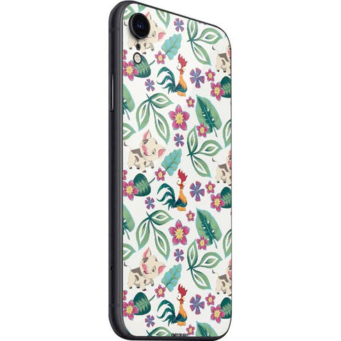 Disney Princess Moana Pua and Heihei Pattern iPhone SE (2nd & 3rd Gen) Skin