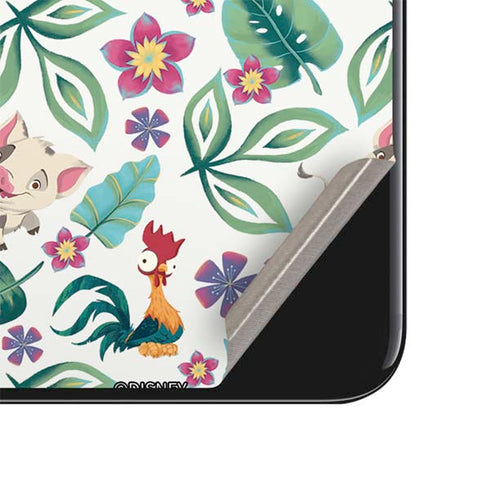 Disney Princess Moana Pua and Heihei Pattern iPhone SE (2nd & 3rd Gen) Skin