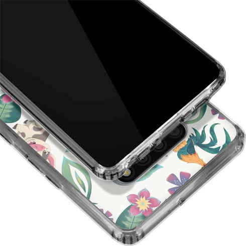 Disney Princess Moana Pua and Heihei Pattern LG Stylo 6 Clear Case