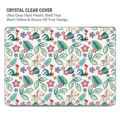 Disney Princess Moana Pua and Heihei Pattern MacBook Air 13in M1 (2021) Case plus Skin