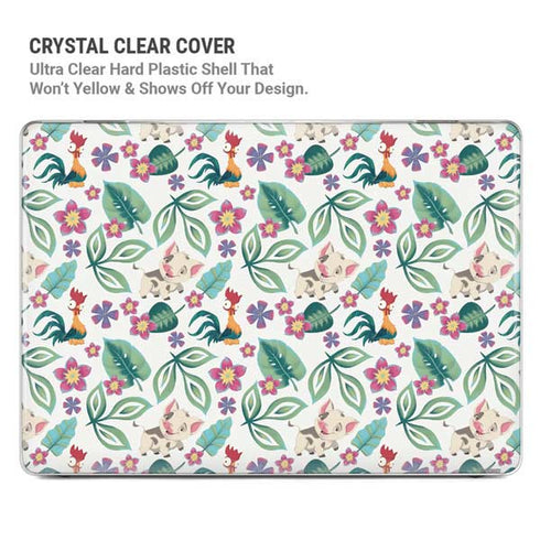 Disney Princess Moana Pua and Heihei Pattern MacBook Pro 13in (2020) Case plus Skin