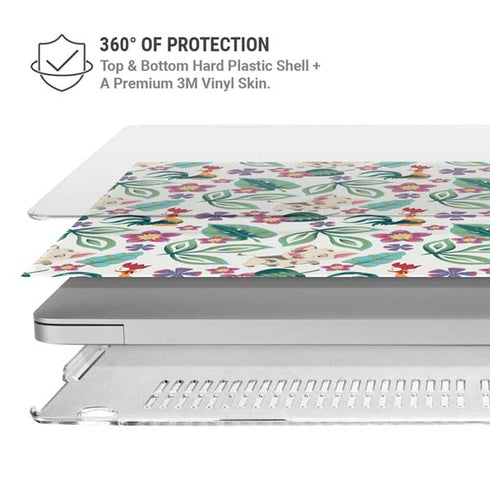 Disney Princess Moana Pua and Heihei Pattern MacBook Pro 13in (2020) Case plus Skin