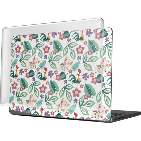 Disney Princess Moana Pua and Heihei Pattern MacBook Pro 14in (2021-24) Case plus Skin