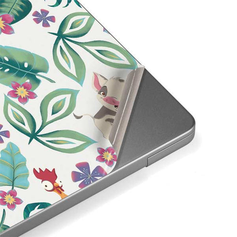 Disney Princess Moana Pua and Heihei Pattern MacBook Pro 14in (2021-24) Skin