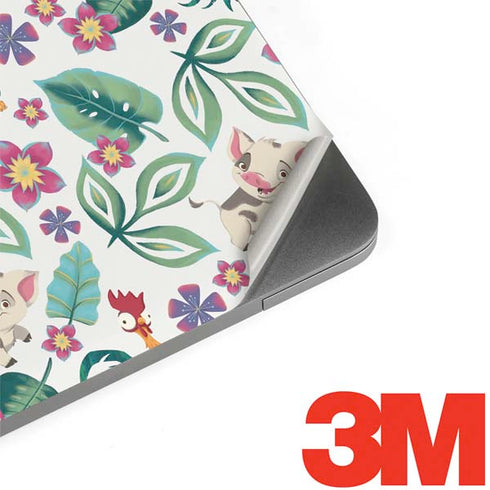 Disney Princess Moana Pua and Heihei Pattern Apple MacBook Pro 15-inch Skin