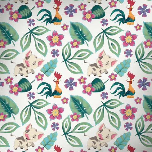 Disney Princess Moana Pua and Heihei Pattern MacBook Skins