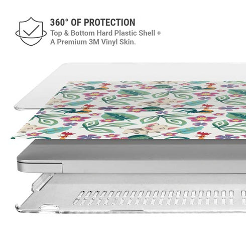 Disney Princess Moana Pua and Heihei Pattern MacBook Pro 15in (2016-19) Case plus Skin