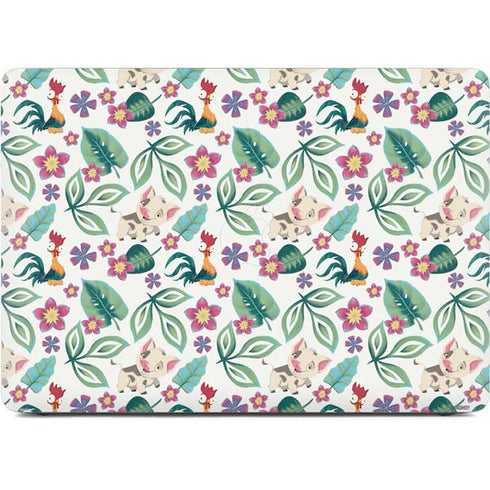 Disney Princess Moana Pua and Heihei Pattern Apple MacBook Pro 16-inch Skin