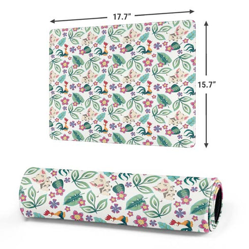 Disney Princess Moana Pua and Heihei Pattern Gaming Mouse Pad