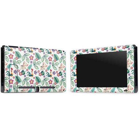 Disney Princess Moana Pua and Heihei Pattern Nintendo Switch Bundle Skin