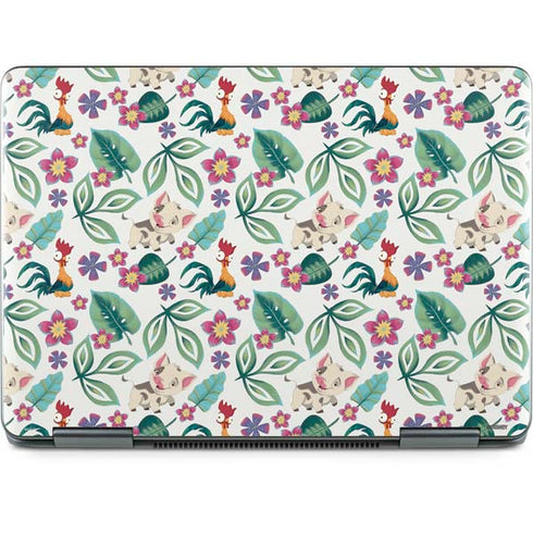 Disney Princess Moana Pua and Heihei Pattern Notebook 9 Pro 13in (2017) Skin