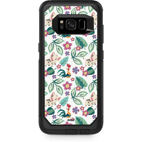 Disney Princess Moana Pua and Heihei Pattern Otterbox Commuter Galaxy Skin