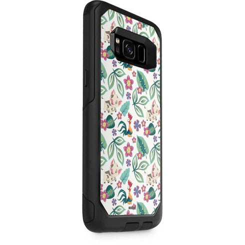 Disney Princess Moana Pua and Heihei Pattern Otterbox Commuter Galaxy Skin
