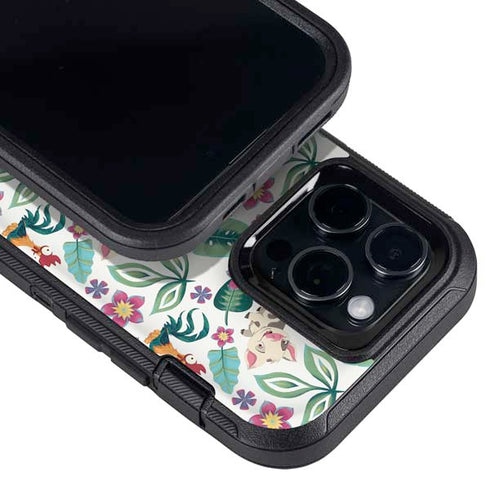 Disney Princess Moana Pua and Heihei Pattern Otterbox Defender iPhone Skin