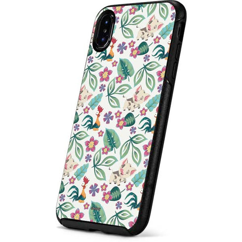 Disney Princess Moana Pua and Heihei Pattern Otterbox Symmetry iPhone Skin