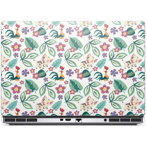 Disney Princess Moana Pua and Heihei Pattern Dell Precision Skin