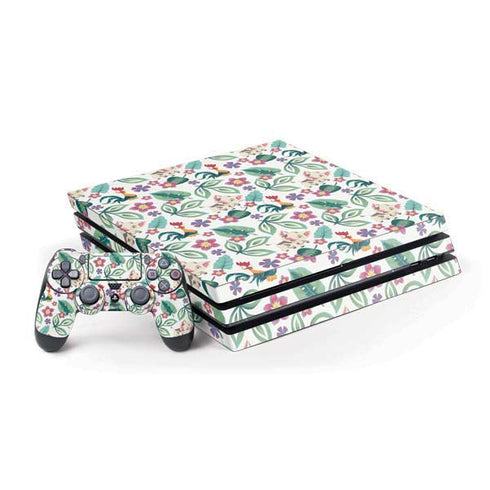 Disney Princess Moana Pua and Heihei Pattern PlayStation PS4 Skins