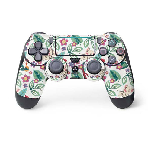 Disney Princess Moana Pua and Heihei Pattern PlayStation PS4 Skins