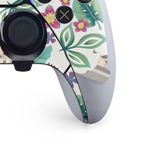 Disney Princess Moana Pua and Heihei Pattern PS5 DualSense Edge Pro Controller Skin