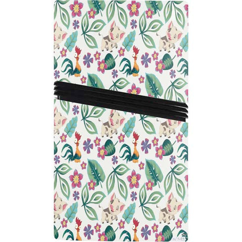 Disney Princess Moana Pua and Heihei Pattern PS5 Pro Bundle Skin