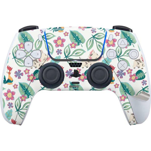Disney Princess Moana Pua and Heihei Pattern PS5 Pro Disk Bundle Skin