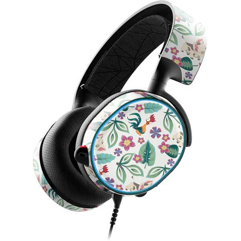 Disney Princess Moana Pua and Heihei Pattern SteelSeries Arctis 3 Skin