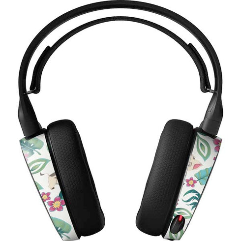 Disney Princess Moana Pua and Heihei Pattern SteelSeries Arctis 5 Skin