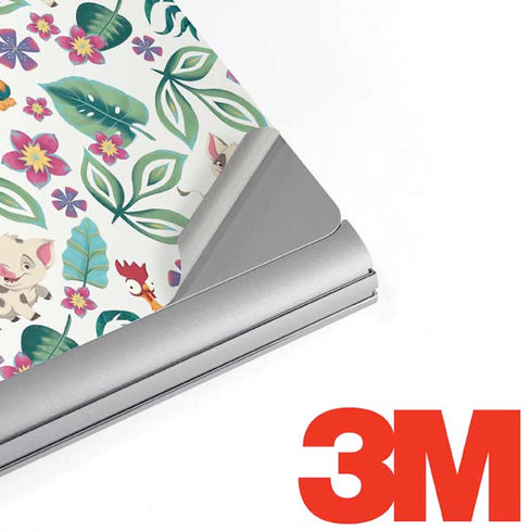 Disney Princess Moana Pua and Heihei Pattern Surface Book 2 13.5in Skin
