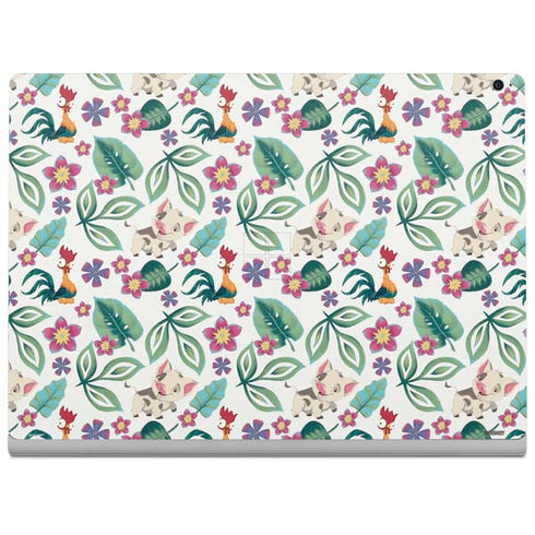 Disney Princess Moana Pua and Heihei Pattern Surface Book 2 15in Skin
